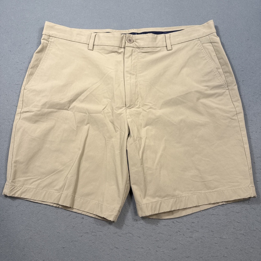 Vineyard Vines Golf Shorts Mens 38 On The Go Performance Stretch TAN